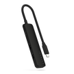 Satechi 4-in-1 USB-C Slim Multiport Adapter 4K - Black
