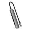 Satechi 6-in-1 USB-C Slim Multiport Adapter - Space Grey