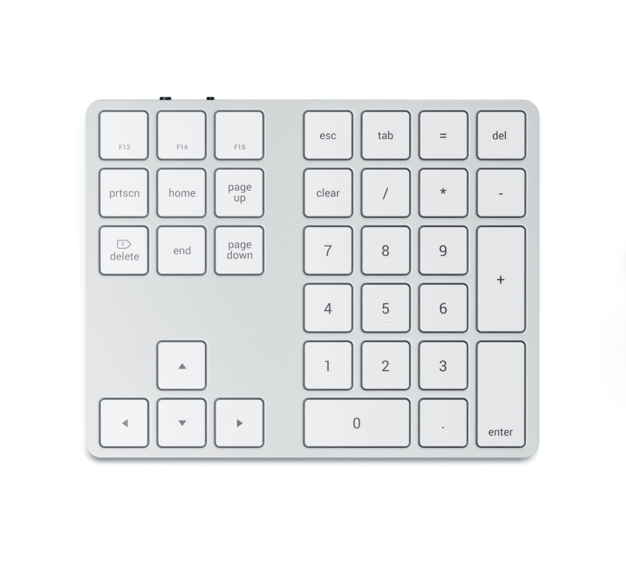 Клавиатура Satechi Aluminum Bluetooth Extended Keypad - Сребрист