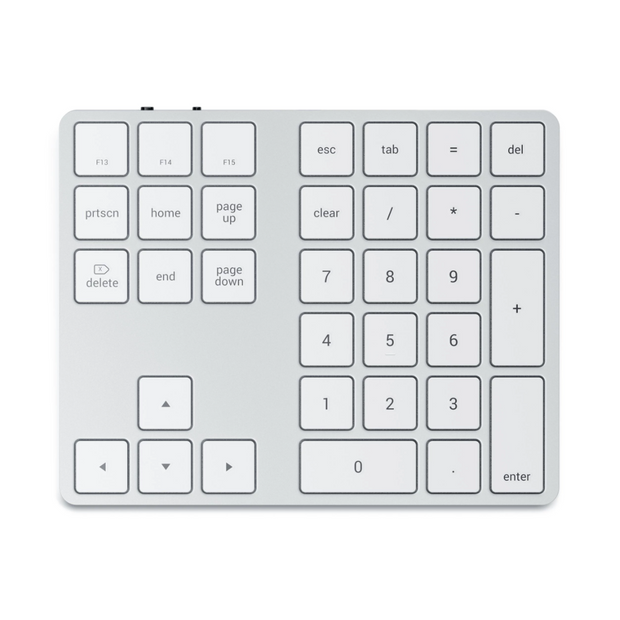 Клавиатура Satechi Aluminum Bluetooth Extended Keypad - Сребрист