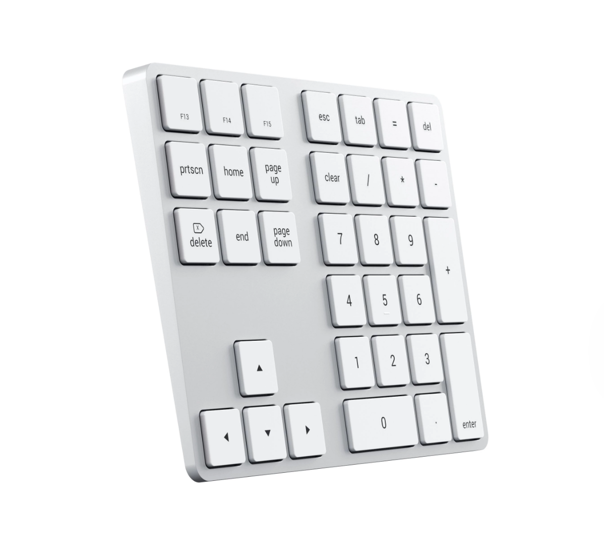 Клавиатура Satechi Aluminum Bluetooth Extended Keypad - Сребрист