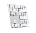 Клавиатура Satechi Aluminum Bluetooth Extended Keypad - Сребрист