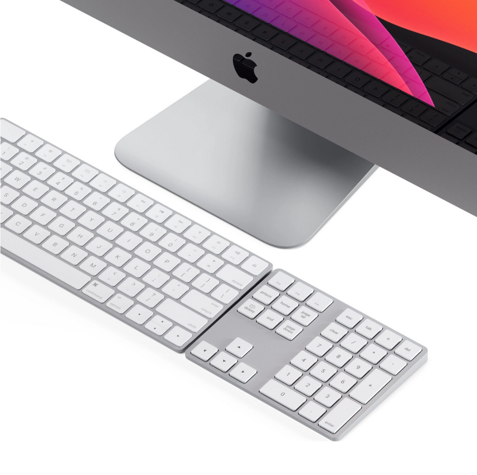 Клавиатура Satechi Aluminum Bluetooth Extended Keypad - Сребрист