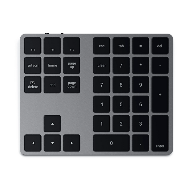 Клавиатура Satechi Aluminum Bluetooth Extended Keypad - Сив