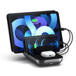 Зареждаща станция Satechi - Dock 5, USB-C + USB-A, сив