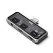 Satechi Mobile XR Hub with dual USB-C and Audio - Space Gray