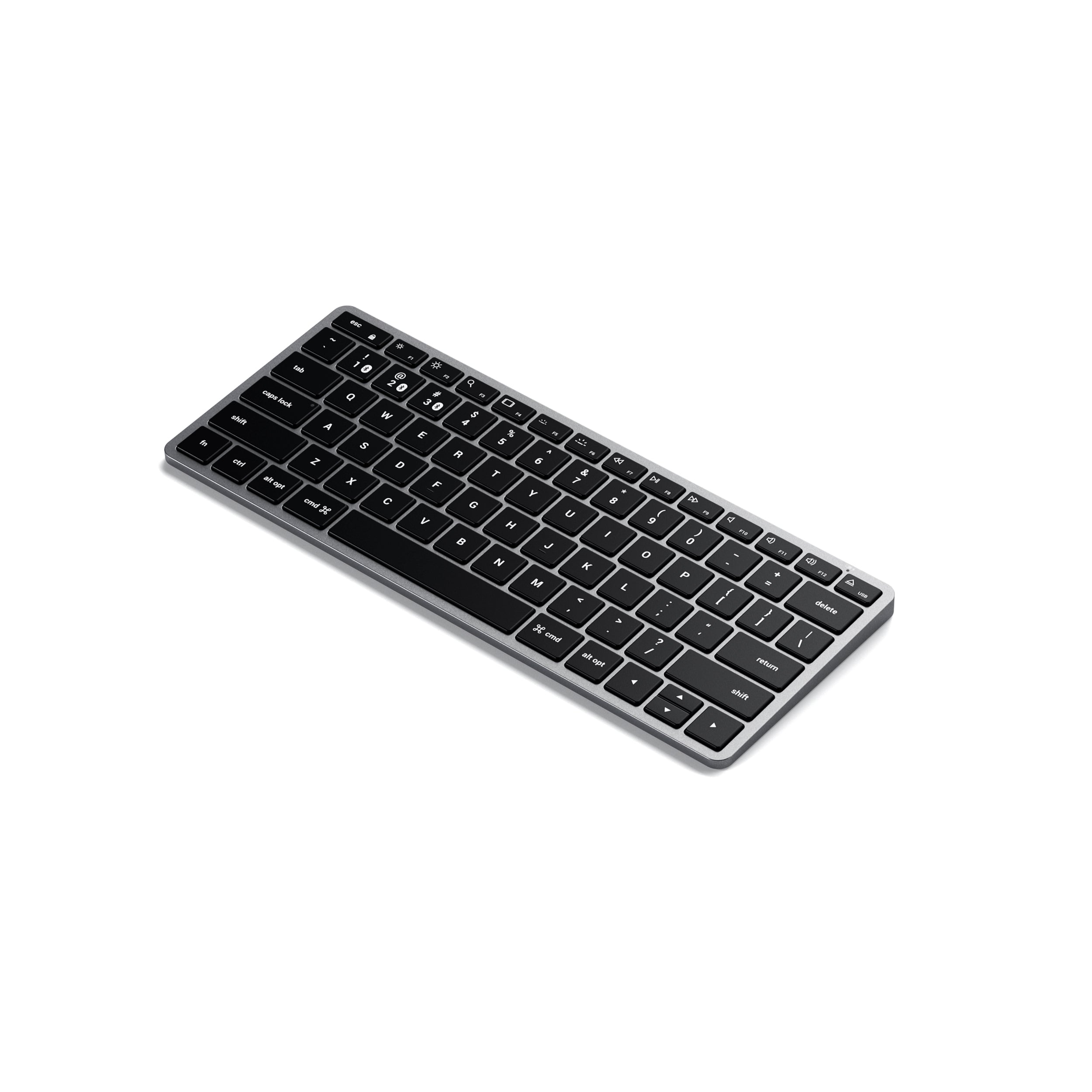 Клавиатура Satechi Slim X1 Bluetooth с подсветка - Сив - CZ