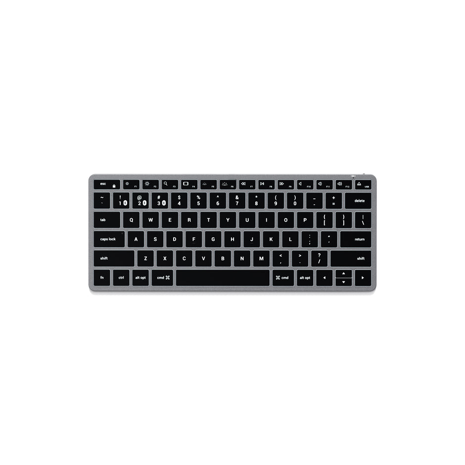 Клавиатура Satechi Slim X1 Bluetooth с подсветка - Сив - CZ