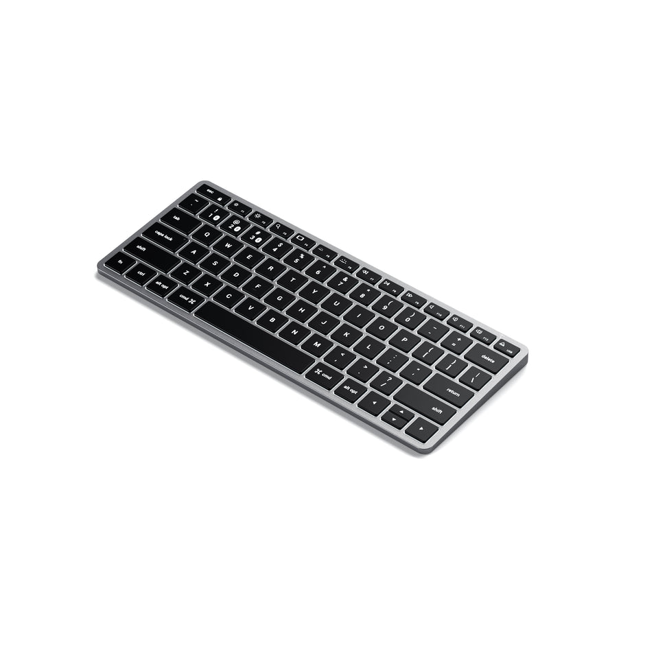 Клавиатура Satechi Slim X1 Bluetooth с подсветка - Сив - CZ