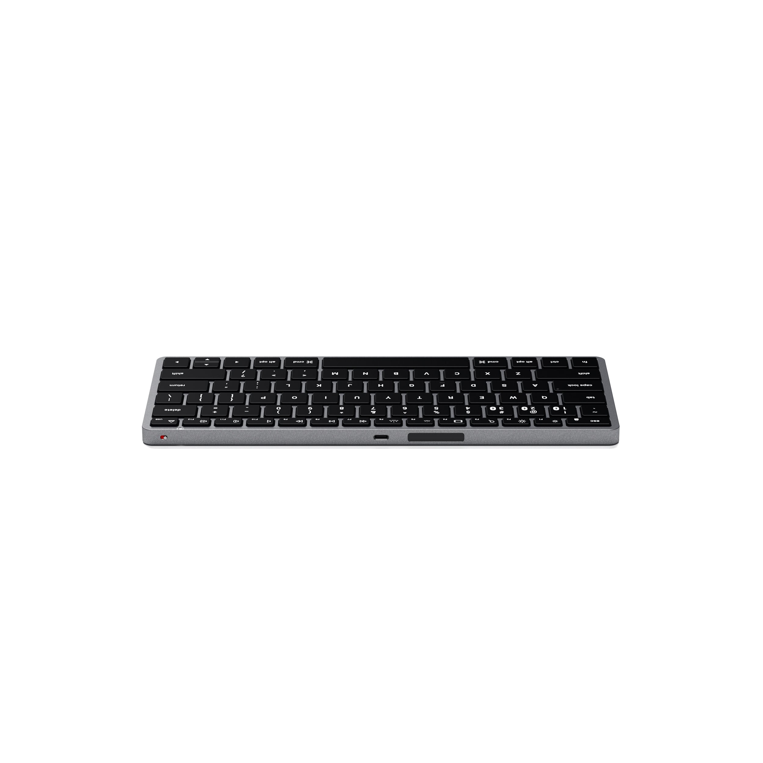 Клавиатура Satechi Slim X1 Bluetooth с подсветка - Сив - US