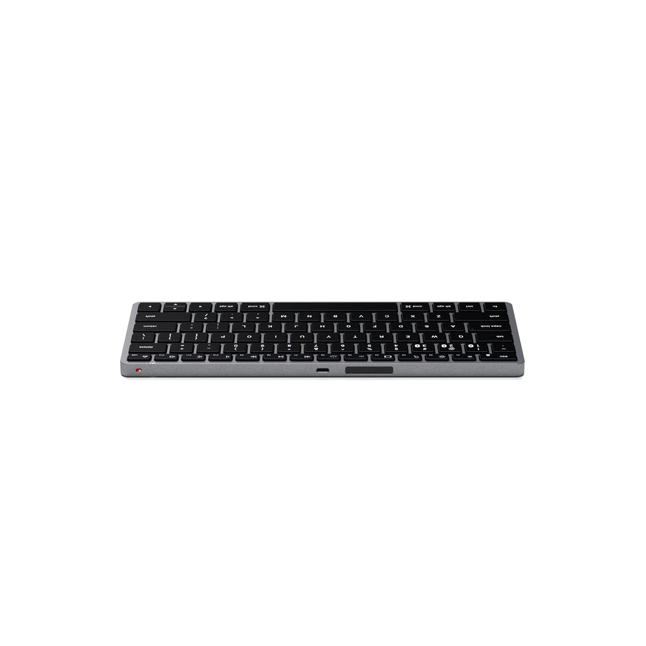 Клавиатура Satechi Slim X1 Bluetooth с подсветка - Сив - US