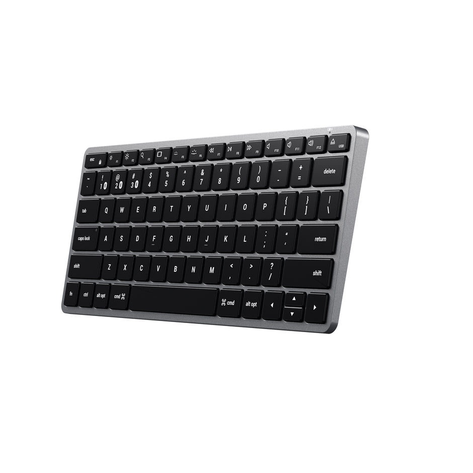 Клавиатура Satechi Slim X1 Bluetooth с подсветка - Сив - US
