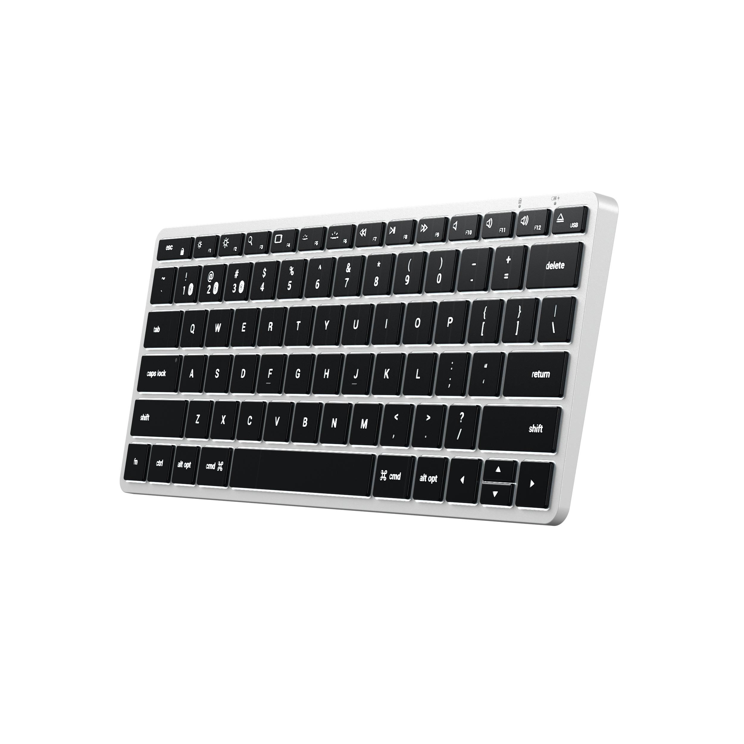 Клавиатура Satechi Slim X1 Bluetooth - Сребрист - US