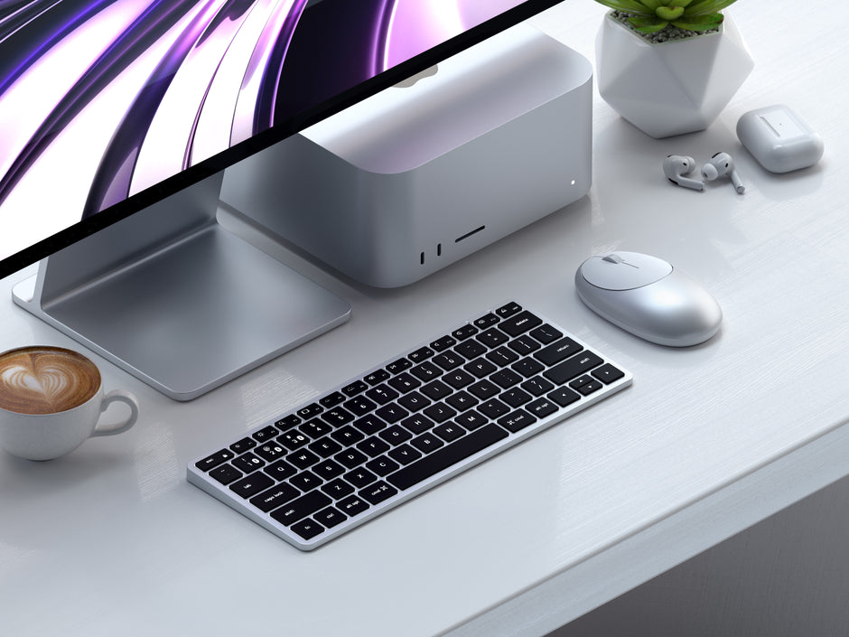 Клавиатура Satechi Slim X1 Bluetooth - Сребрист - US