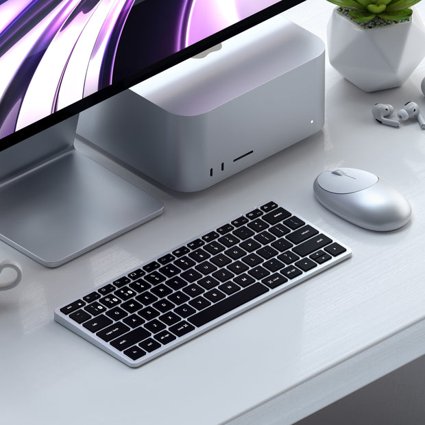 Клавиатура Satechi Slim X1 Bluetooth - Сребрист - US