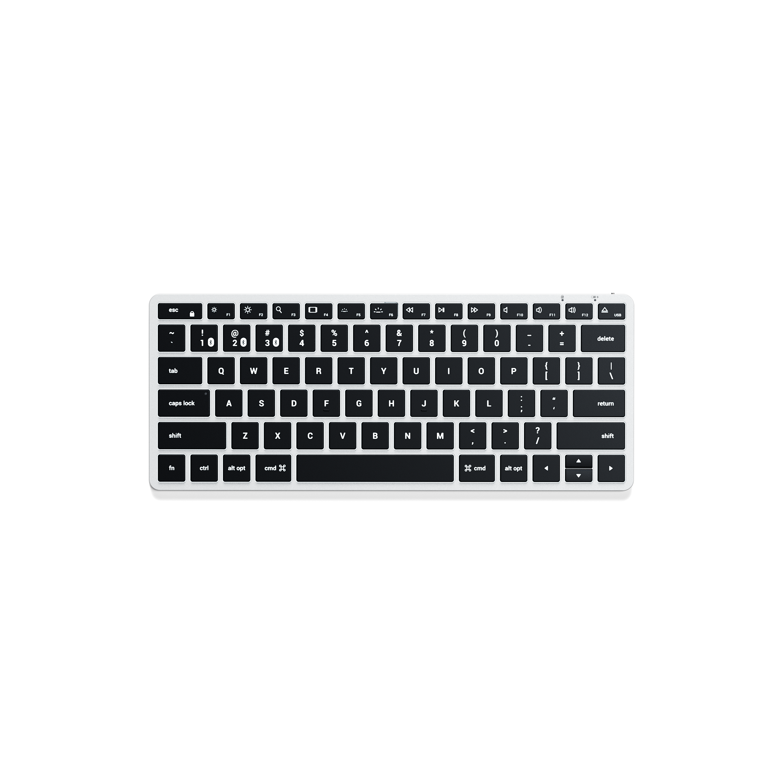 Клавиатура Satechi Slim X1 Bluetooth - Сребрист - US