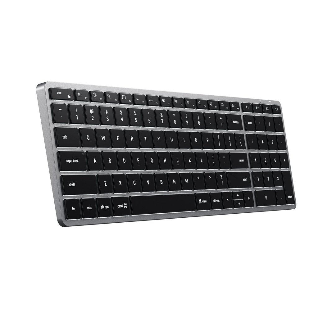 Клавиатура Satechi Slim X2 Bluetooth с цифров блок - Сив - US