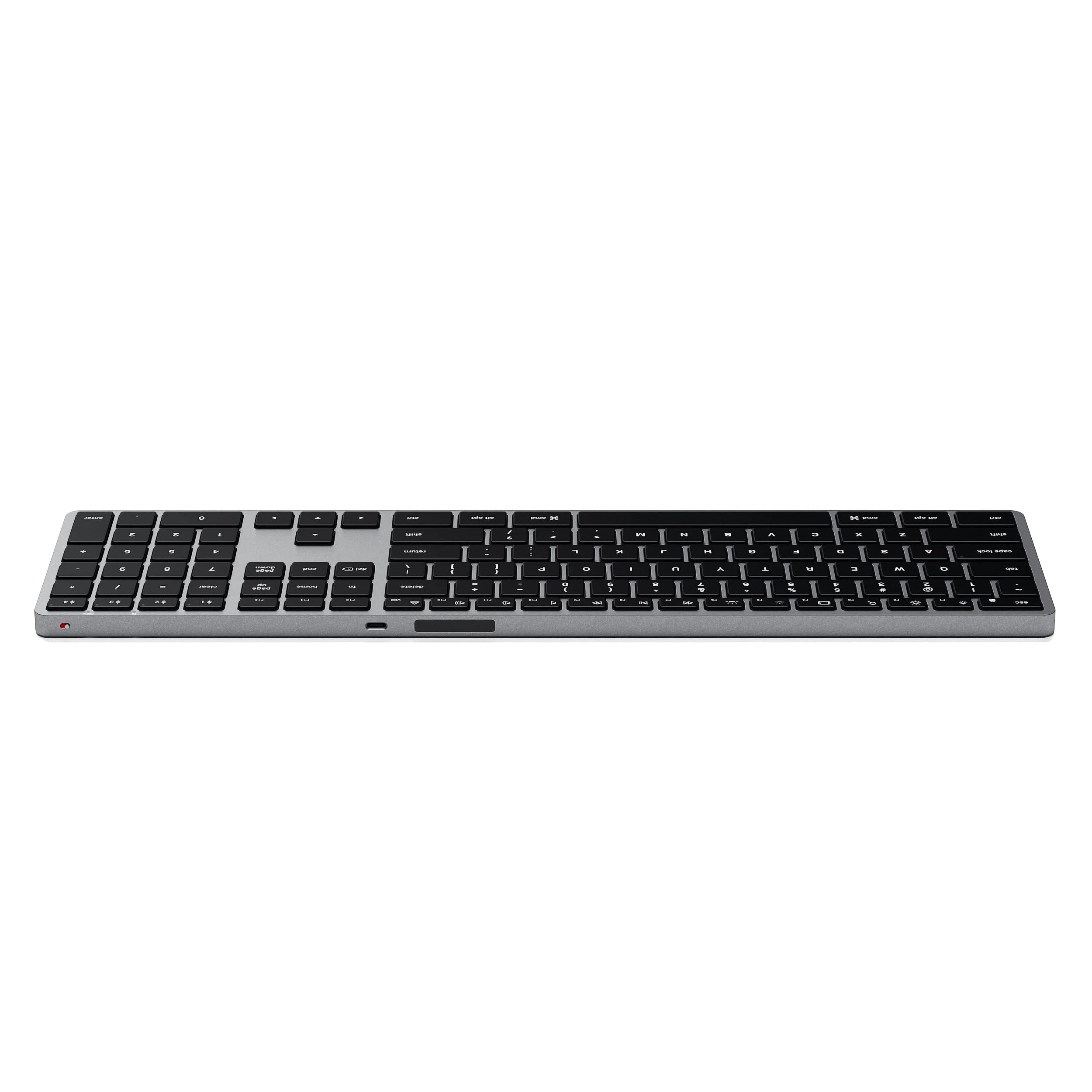 Клавиатура Satechi Slim X3 Bluetooth с подсветка - Сив - CZ