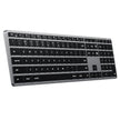 Клавиатура Satechi Slim X3 Bluetooth с подсветка - Сив - CZ