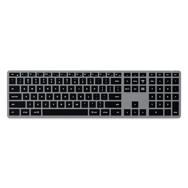 Клавиатура Satechi Slim X3 Bluetooth с подсветка - Сив - CZ