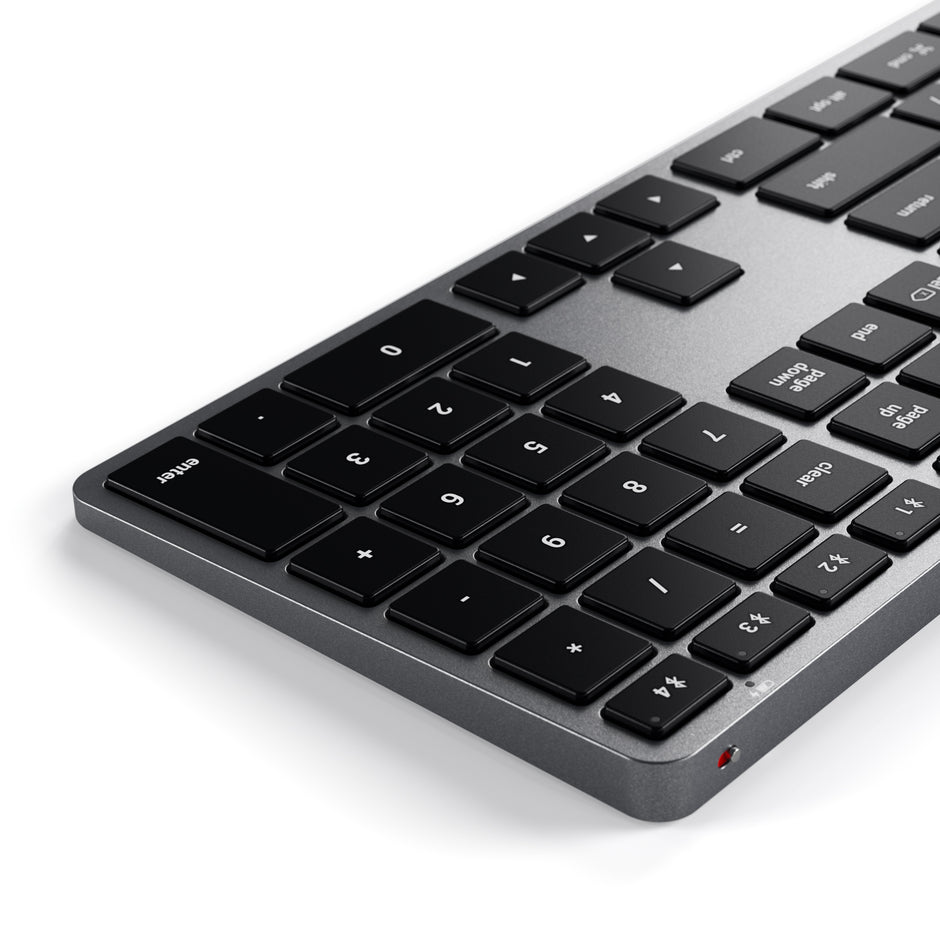 Клавиатура Satechi Slim X3 Bluetooth с подсветка - Сив - CZ