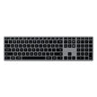 Клавиатура Satechi Slim X3 Bluetooth с подсветка - Сив - US