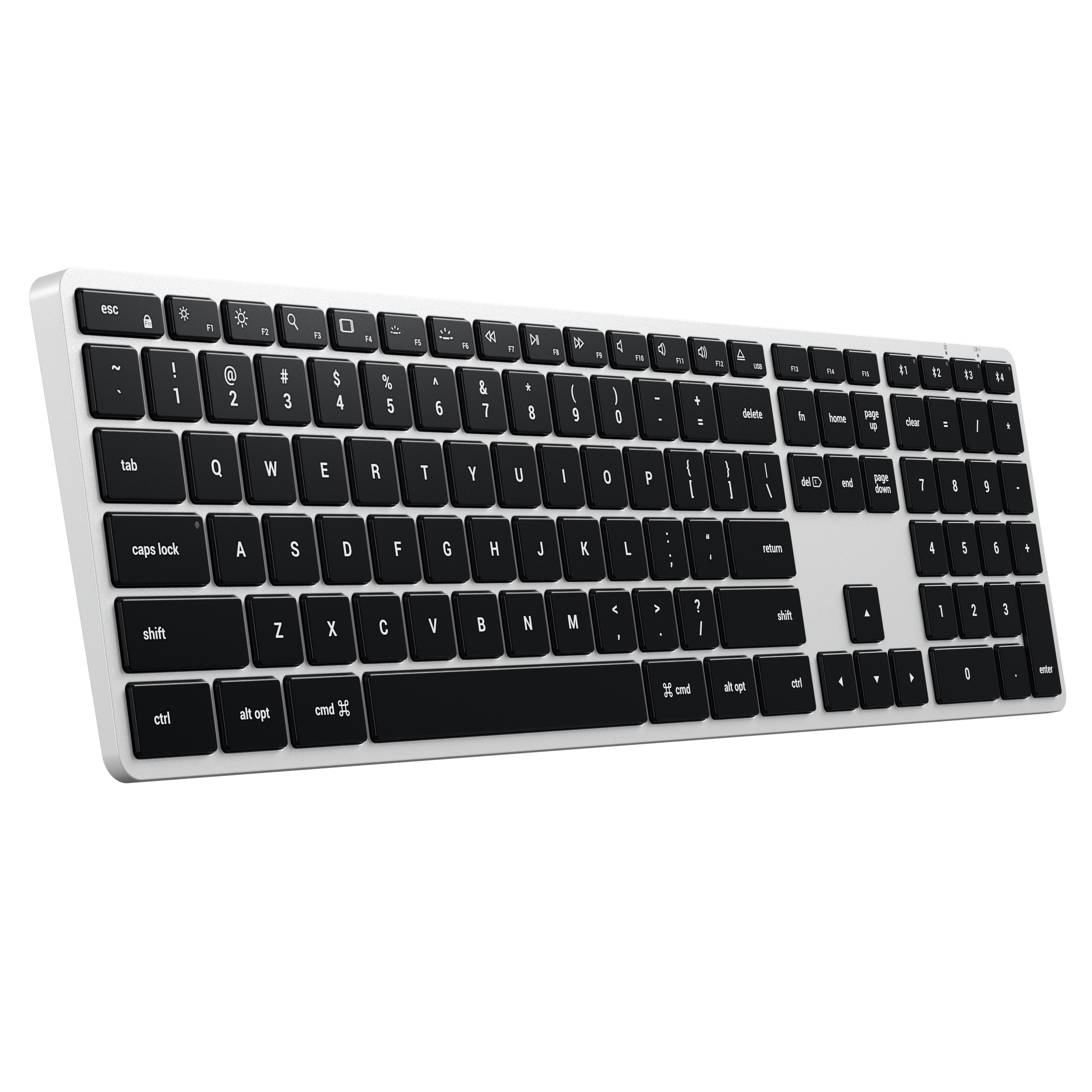 Клавиатура Satechi Slim X3 Bluetooth - Сребрист - US