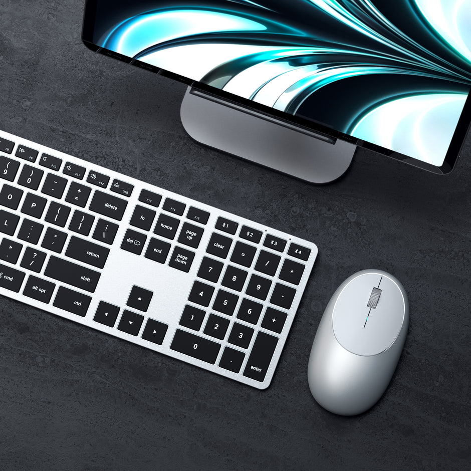 Клавиатура Satechi Slim X3 Bluetooth - Сребрист - US