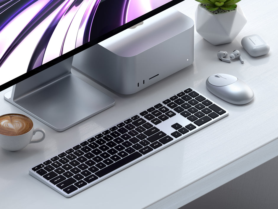 Клавиатура Satechi Slim X3 Bluetooth - Сребрист - US