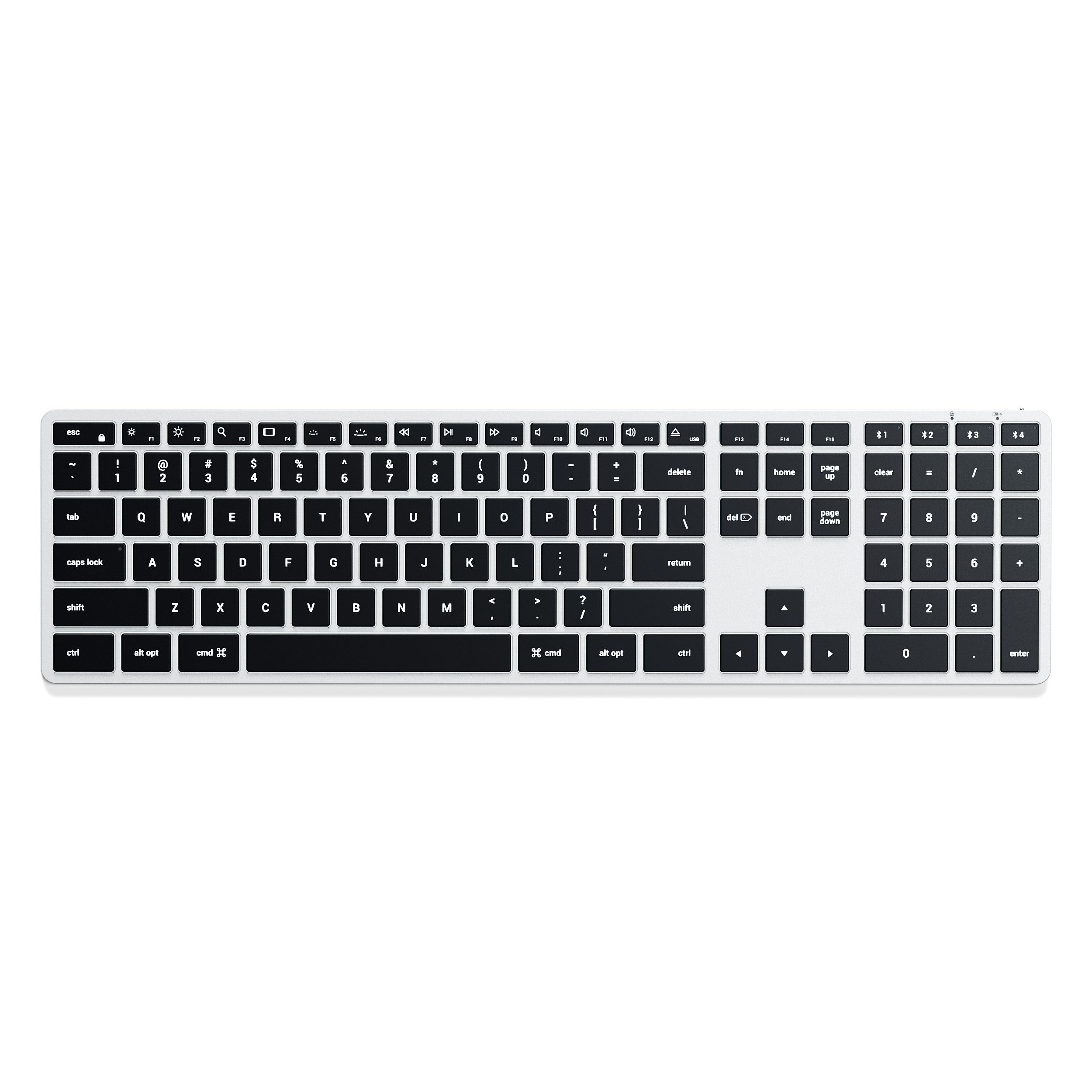 Клавиатура Satechi Slim X3 Bluetooth - Сребрист - US