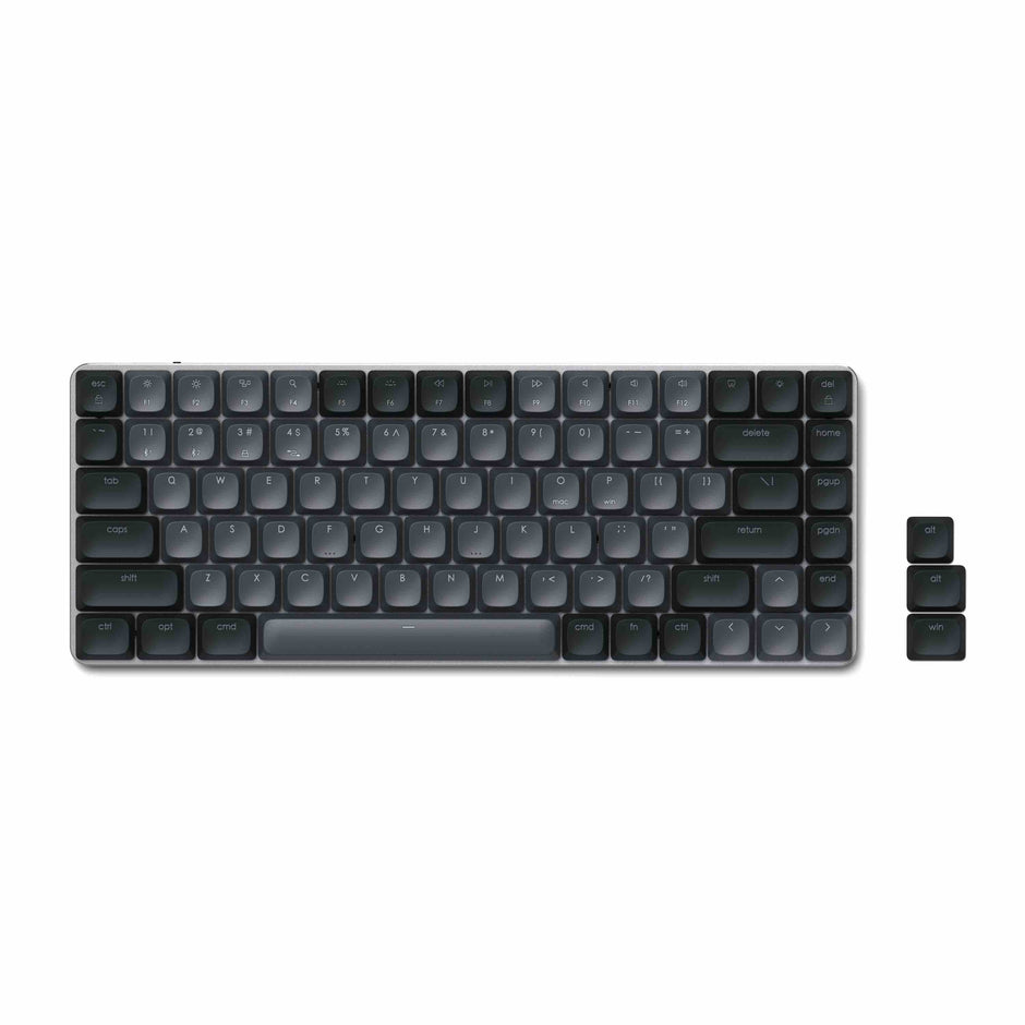 Клавиатура Satechi SM1 Slim Mechanical Bluetooth с подсветка - Черен