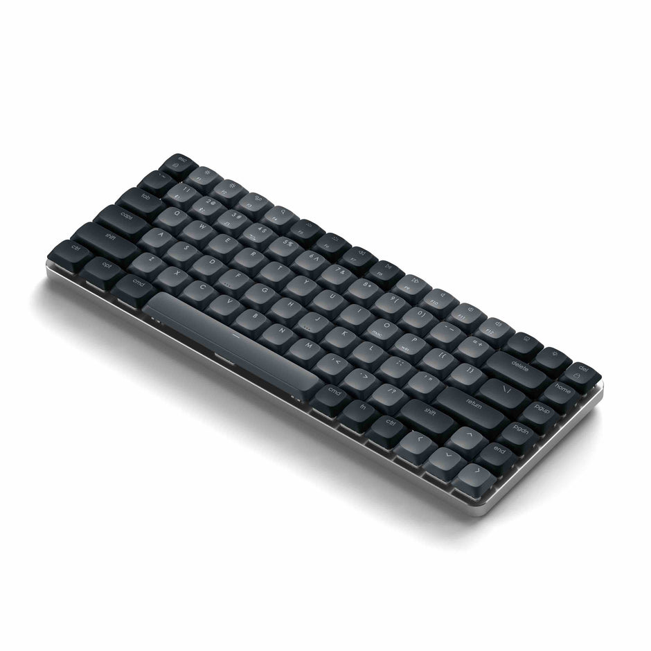 Клавиатура Satechi SM1 Slim Mechanical Bluetooth с подсветка - Черен