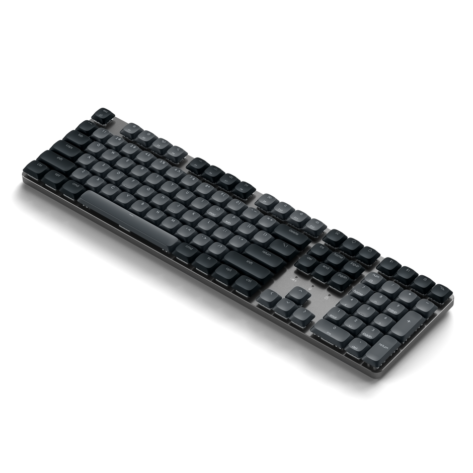 Клавиатура Satechi SM3 Slim Mechanical Bluetooth с подсветка - Тъмен - US