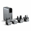 Travel зарядно Satechi, 4 порта, 145W, USB-C, сив