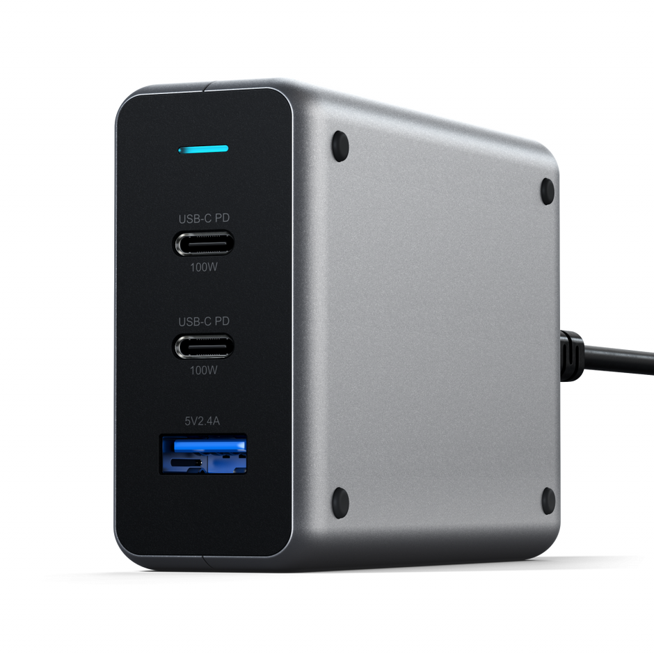 Зарядно Satechi, 100W, USB-C + USB-A