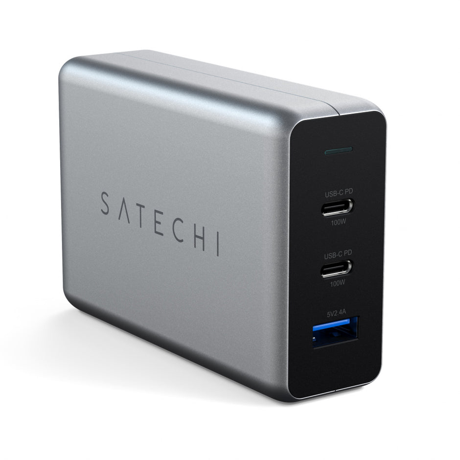 Зарядно Satechi, 100W, USB-C + USB-A