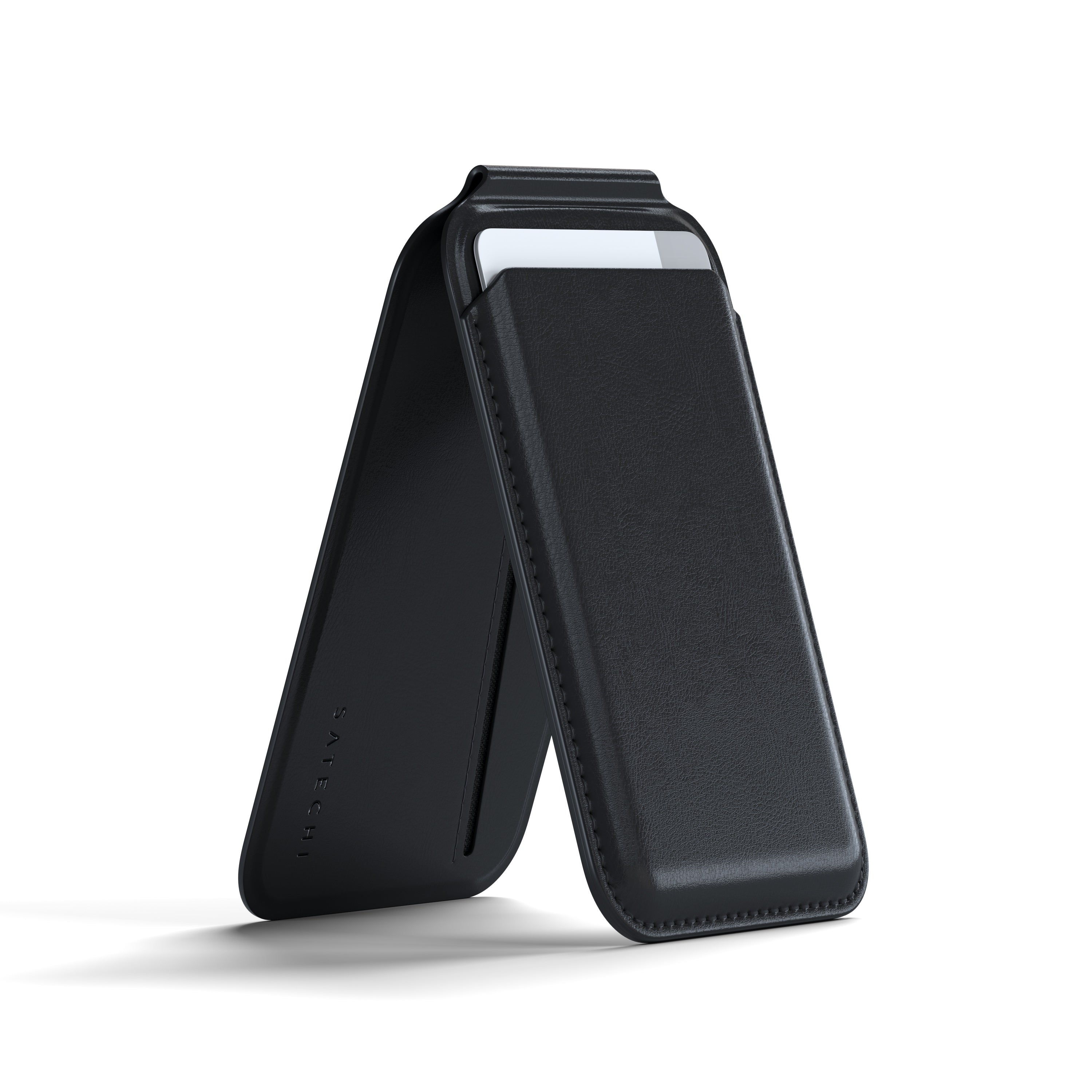 MagSafe портфейл с поставка Satechi - Black