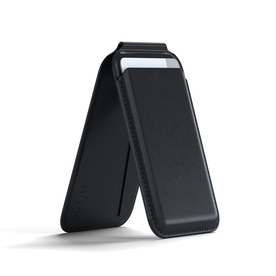 MagSafe портфейл с поставка Satechi - Black