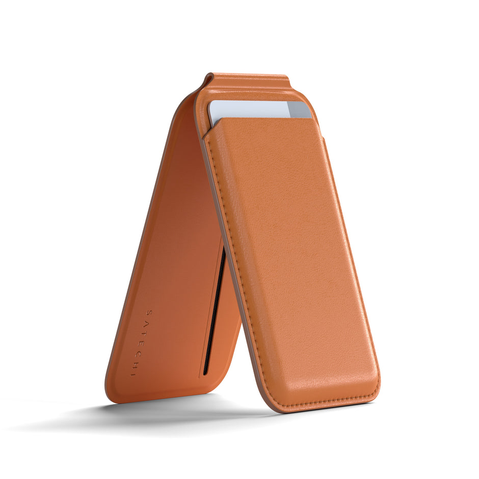 MagSafe портфейл с поставка Satechi - Orange