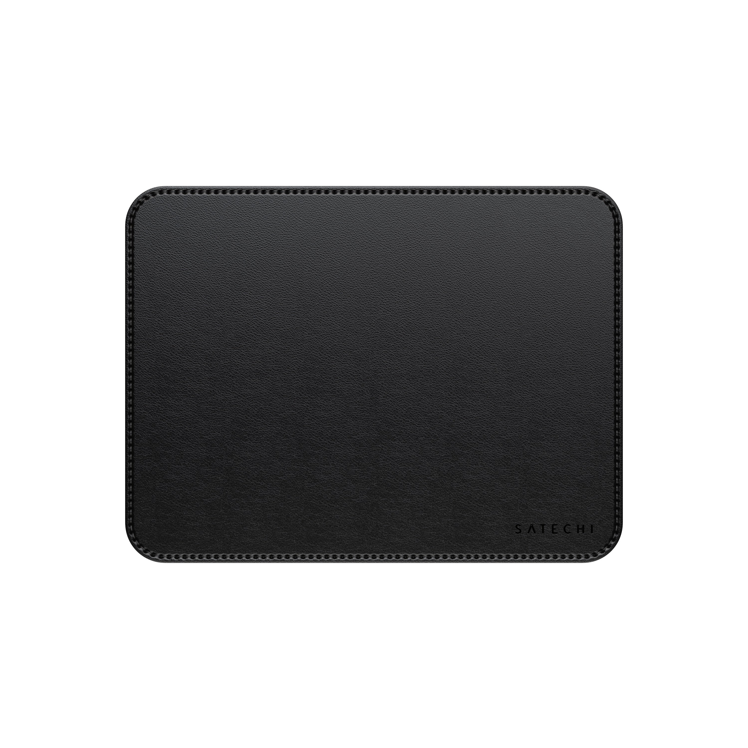 Подложка за мишка Satechi Vegan-Leather Premium Mouse Pad - черен