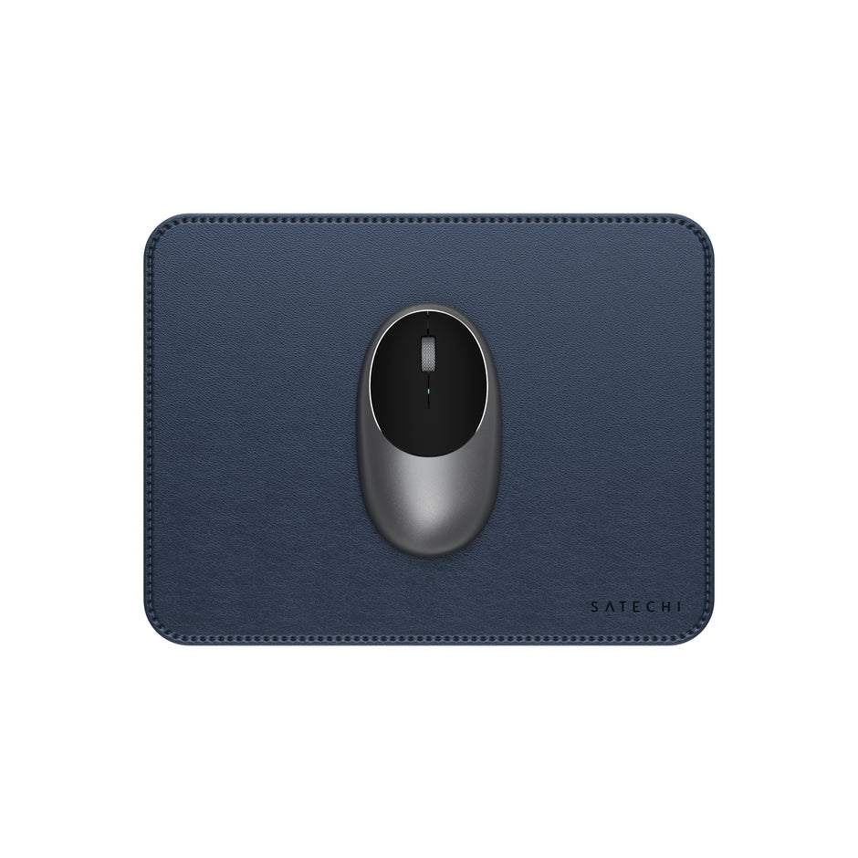 Подложка за мишка Satechi Vegan-Leather Premium Mouse Pad - син