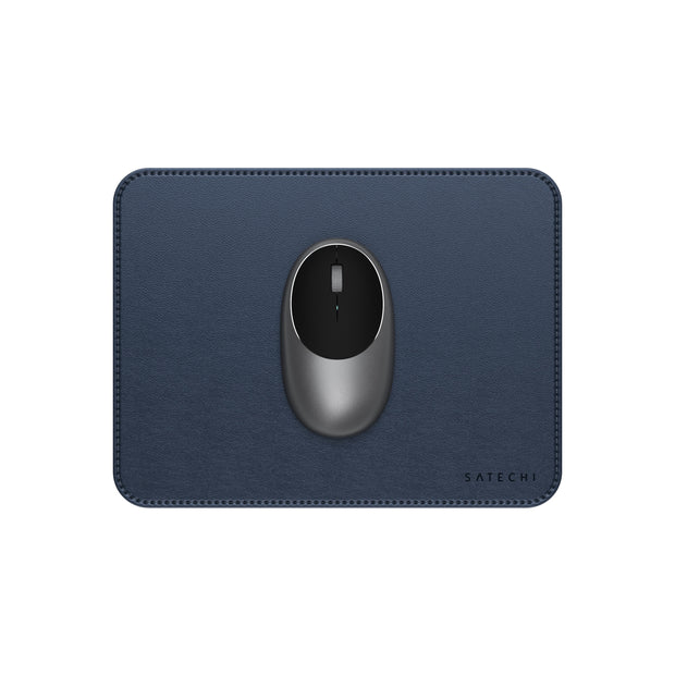 Подложка за мишка Satechi Vegan-Leather Premium Mouse Pad - син