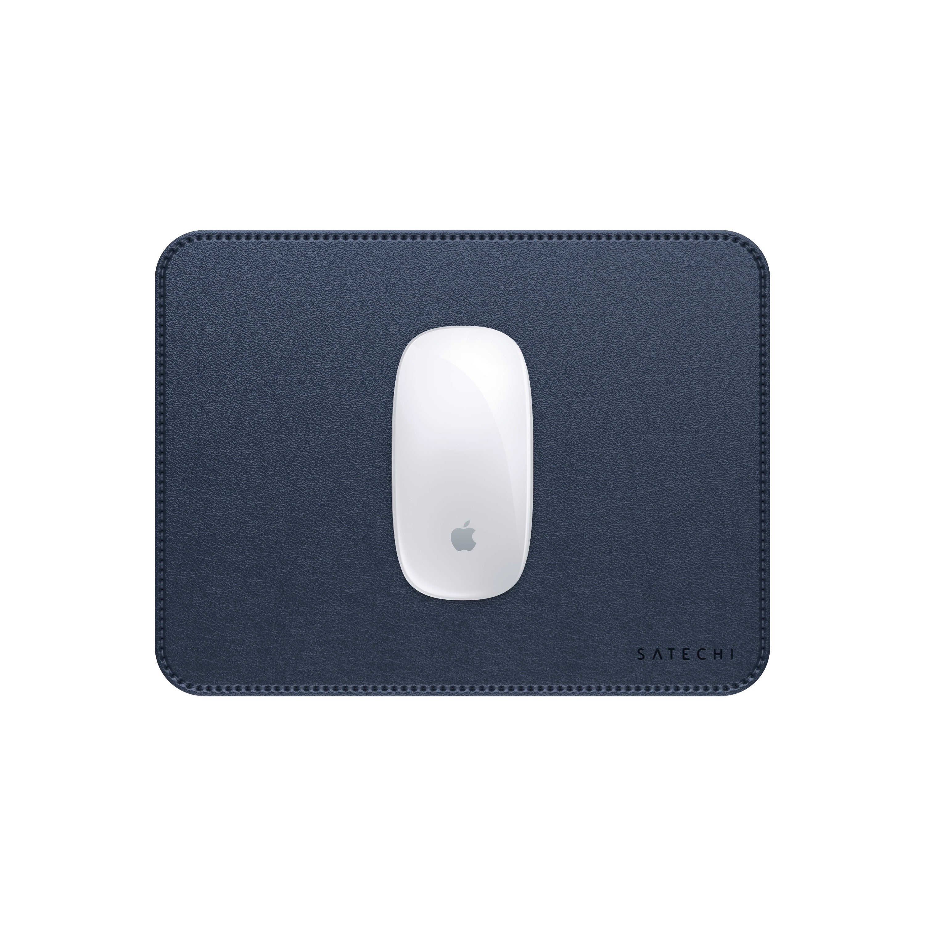 Подложка за мишка Satechi Vegan-Leather Premium Mouse Pad - син