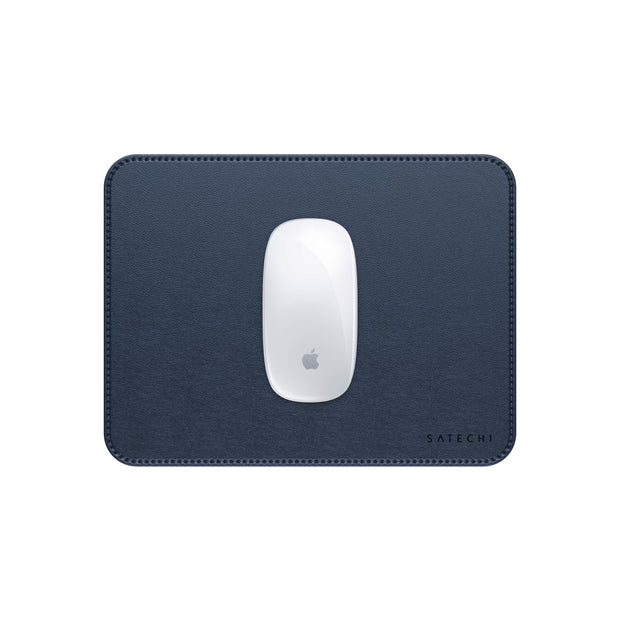 Подложка за мишка Satechi Vegan-Leather Premium Mouse Pad - син