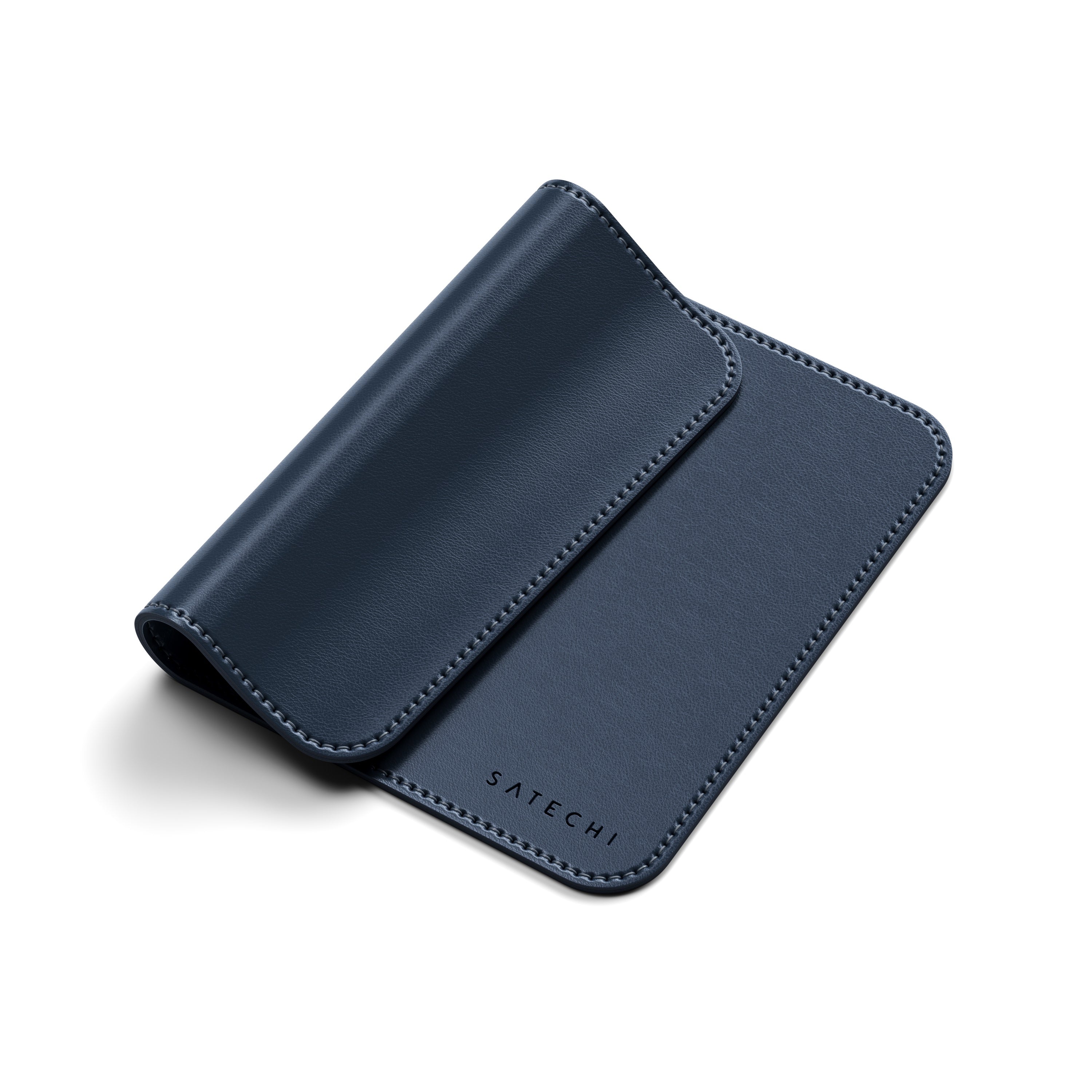 Подложка за мишка Satechi Vegan-Leather Premium Mouse Pad - син