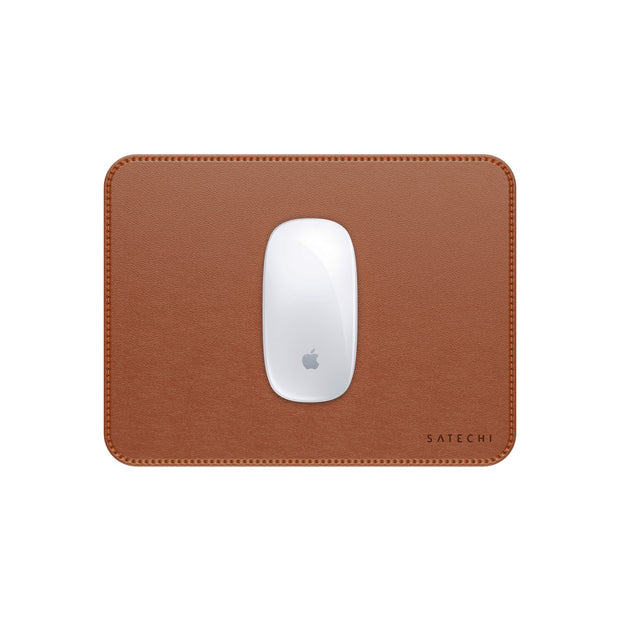 Подложка за мишка Satechi Vegan-Leather Premium Mouse Pad - кафяв