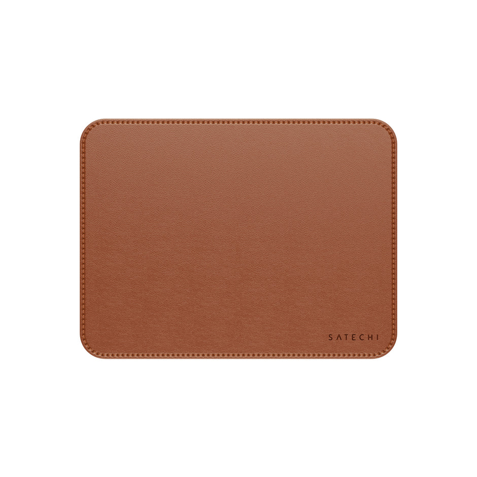 Подложка за мишка Satechi Vegan-Leather Premium Mouse Pad - кафяв