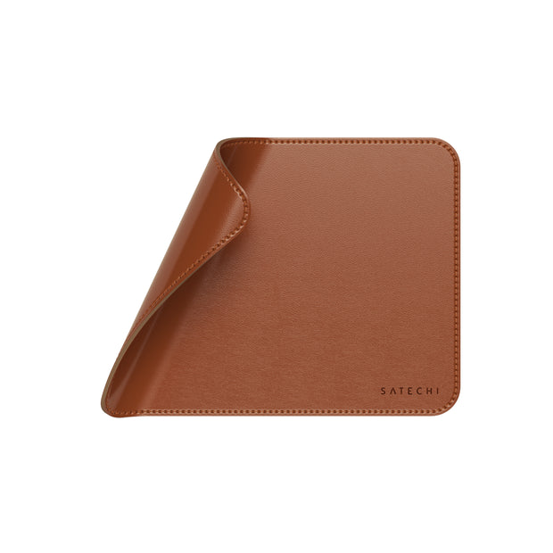 Подложка за мишка Satechi Vegan-Leather Premium Mouse Pad - кафяв