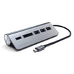 Satechi Aluminium Type-C USB Hub (3x USB 3.0, MicroSD) - Space Grey