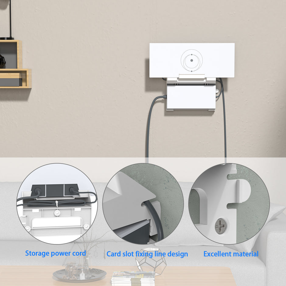 Стойка за Starlink Gen 3 Router и Power Supply – 2-в-1 стенен монтаж
